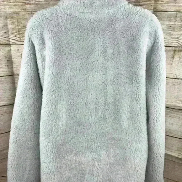 PINK Victoria’s Secret Teddy Sherpa Full Zip Jacket size SM - Picture 2 of 5